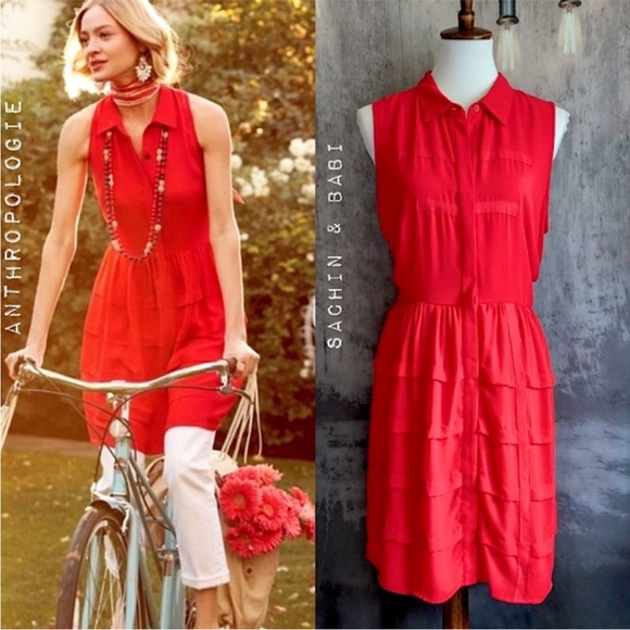 🟦 Little Red Dress - Picture 3 of 6